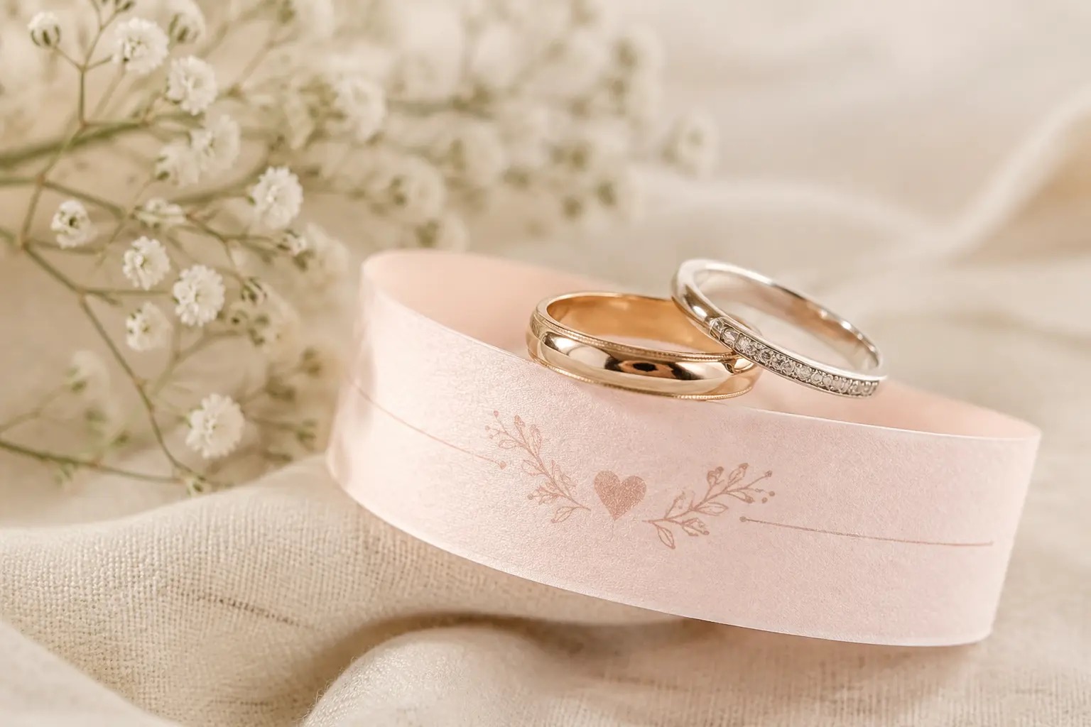 Wedding Wristbands Fabric