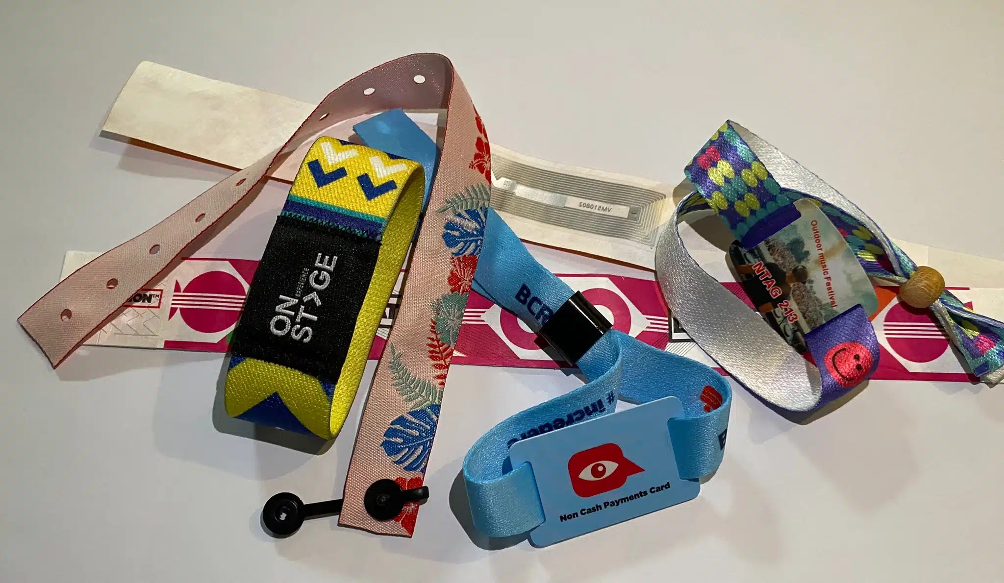 RFID-Wristbands-Mix Festival RFID Wristbands
