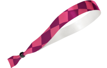 Roze stoffen vierkant