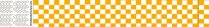 Effen Tyvek Geruit Oranje