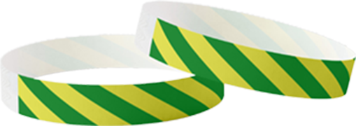 Effen Tyvek-polsbandjes - Standaard