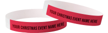 Christmas Tyvek Wristbands beschikbaar in Nederland