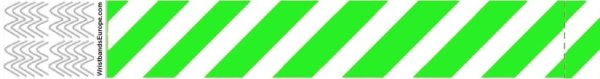 Effen Tyvek Gestreept Groen