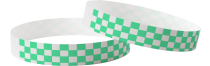 Effen Tyvek Geruit Groen