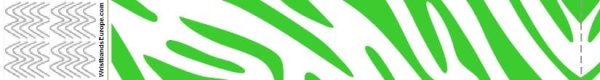 Effen Tyvek polsbandjes (zebra groen)