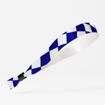 Bedrukte stoffen polsbandjes - Gerecycled
