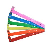 Effen vinyl polsbandjes