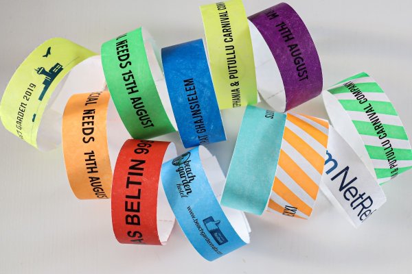 Ibiza Tyvek-polsbandjes voor evenementen en locaties